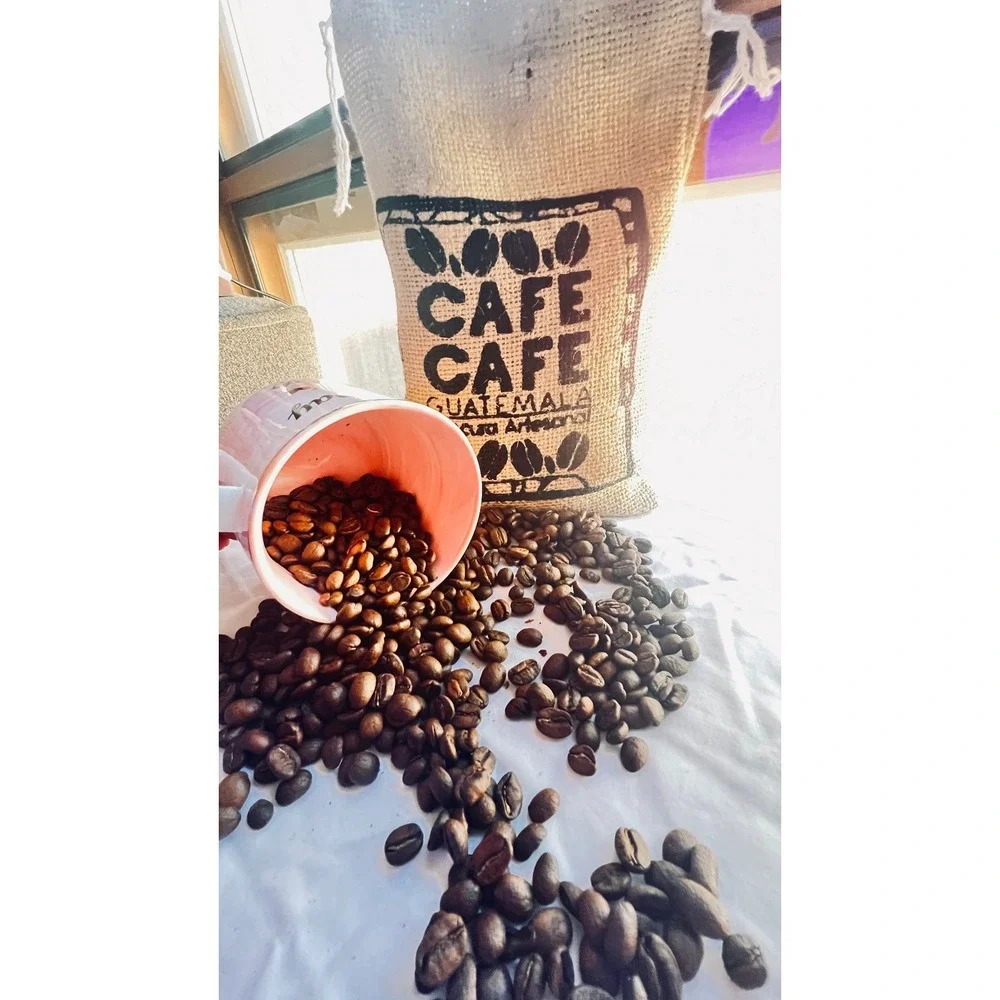 Guatemalan Coffee Beans Huehuetenango | Medium Roast Whole‎ Bean Coffee | 12 oz